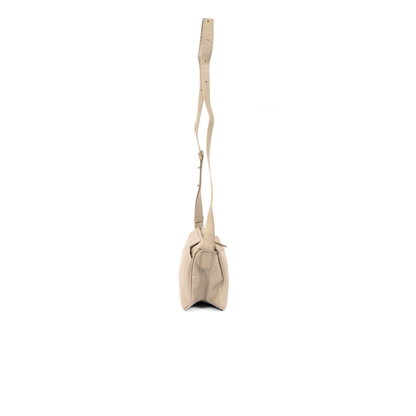 Urban Mist Grey Crossbody Leather Bag