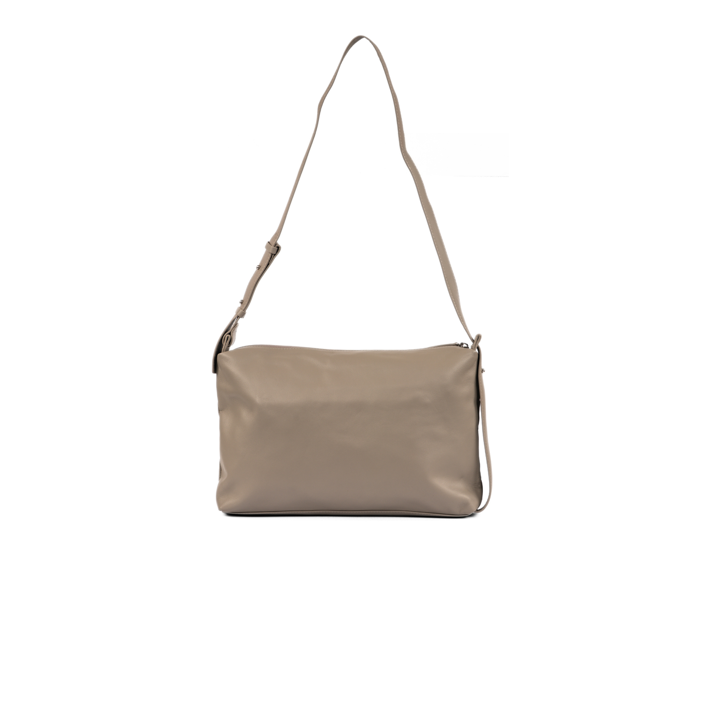 Urban Grey Leather Bag