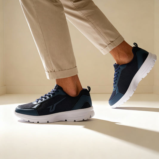 Men's Sports Shoes - Navy
