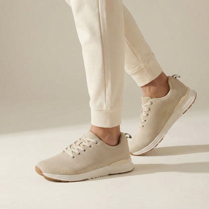 Men's Sports Shoes - Beige