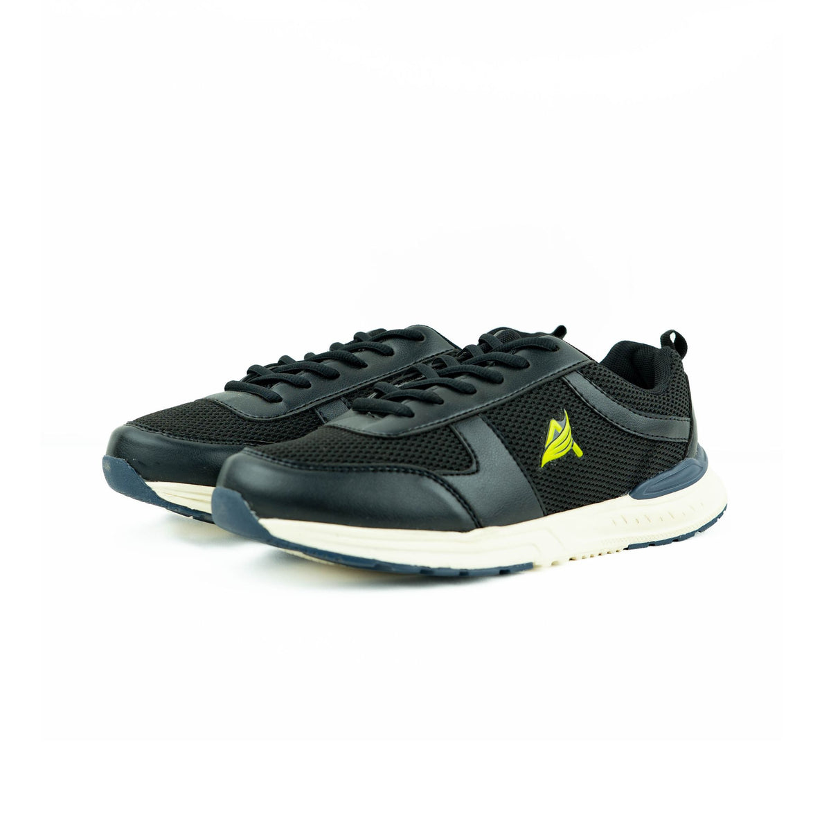 UrbanPulse Black Sports Shoes