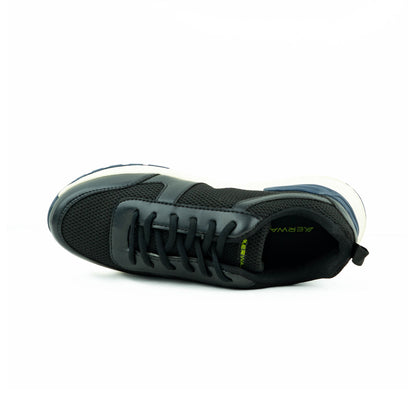 UrbanPulse Black Sports Shoes