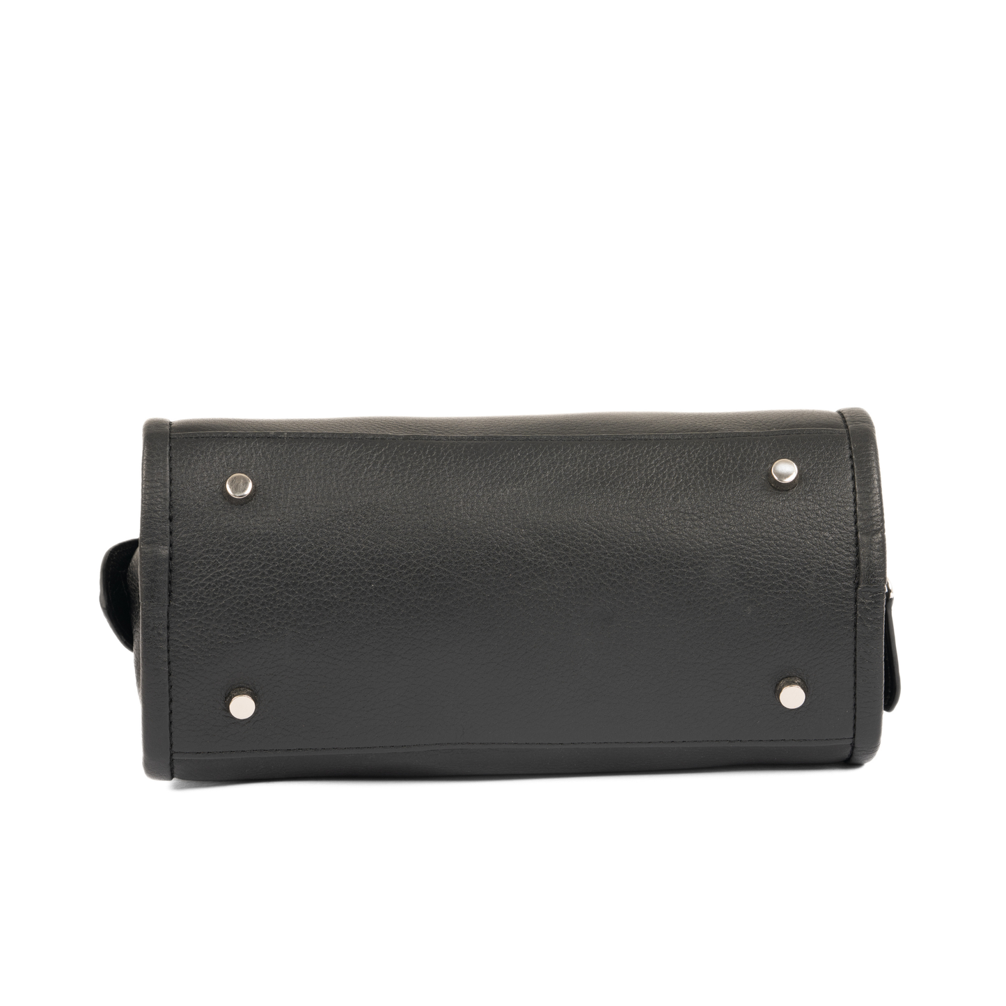 OPHELIA Leather Handbag - Black