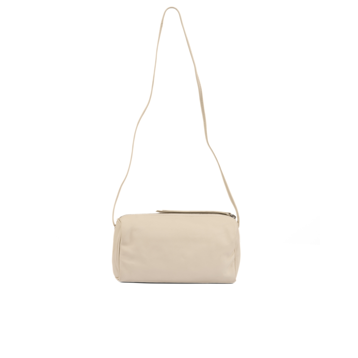 Ivory Mini Leather Crossbody