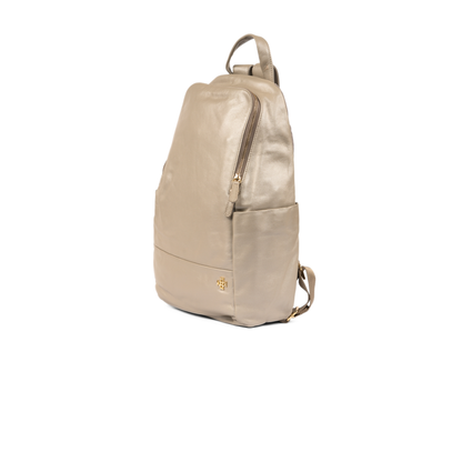 SilverVAult Premium Leather  Backpack
