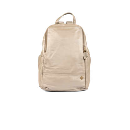SilverVAult Premium Leather  Backpack