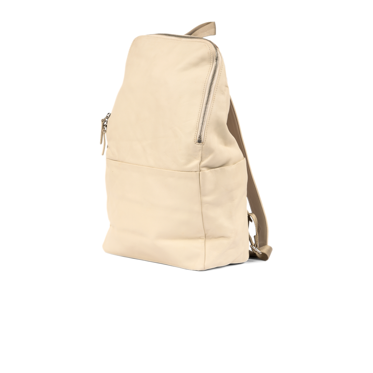 Ivory Charm Leather Backpack