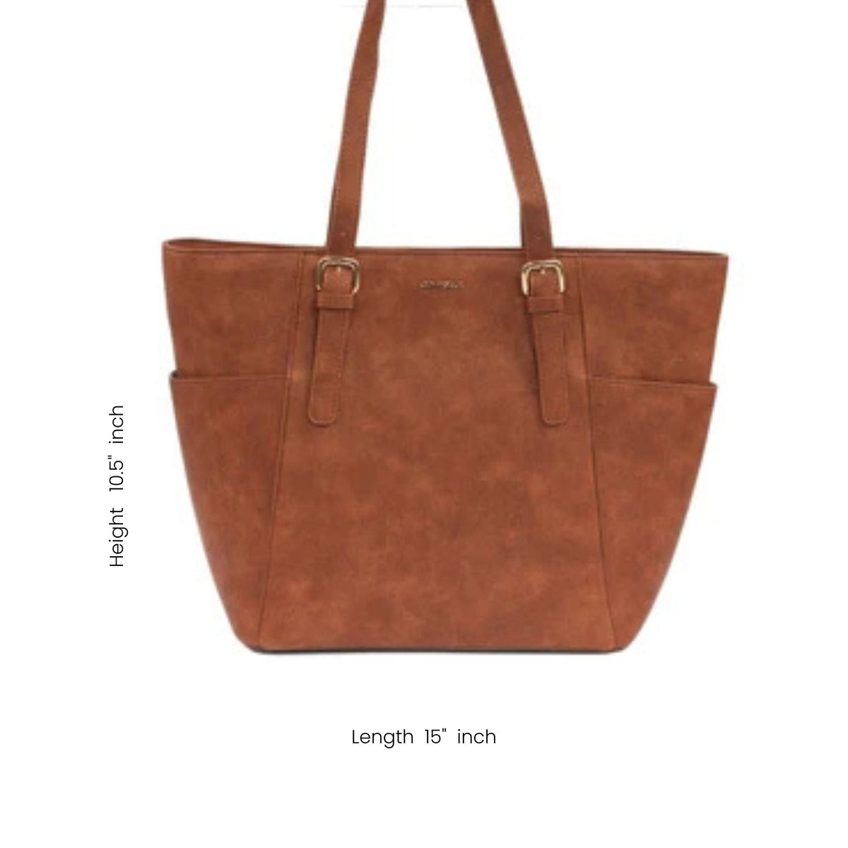 Brown Belle Tote Bag