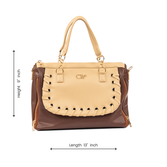 Velvet Edge Handbag