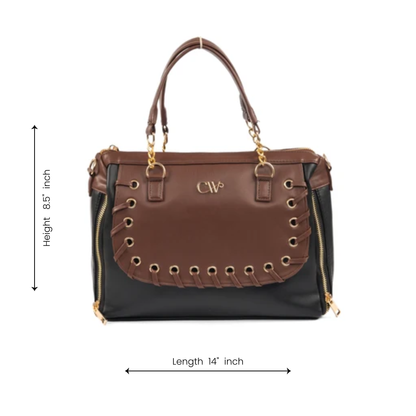 Velvet Edge Handbag