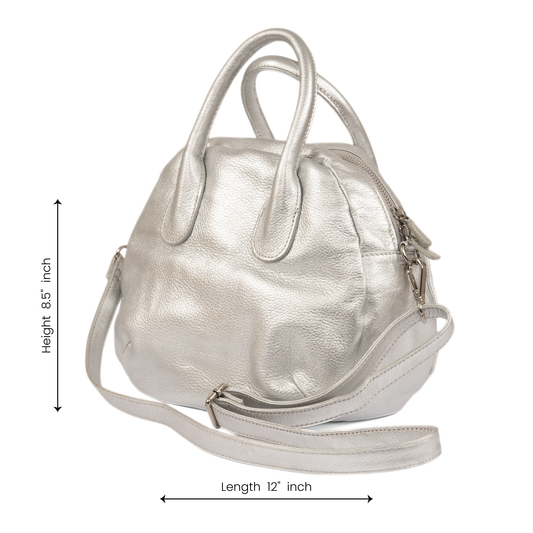 Moonlight Glam Leather Bag