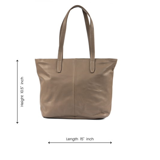 Aura Classic Tote Leather Bag