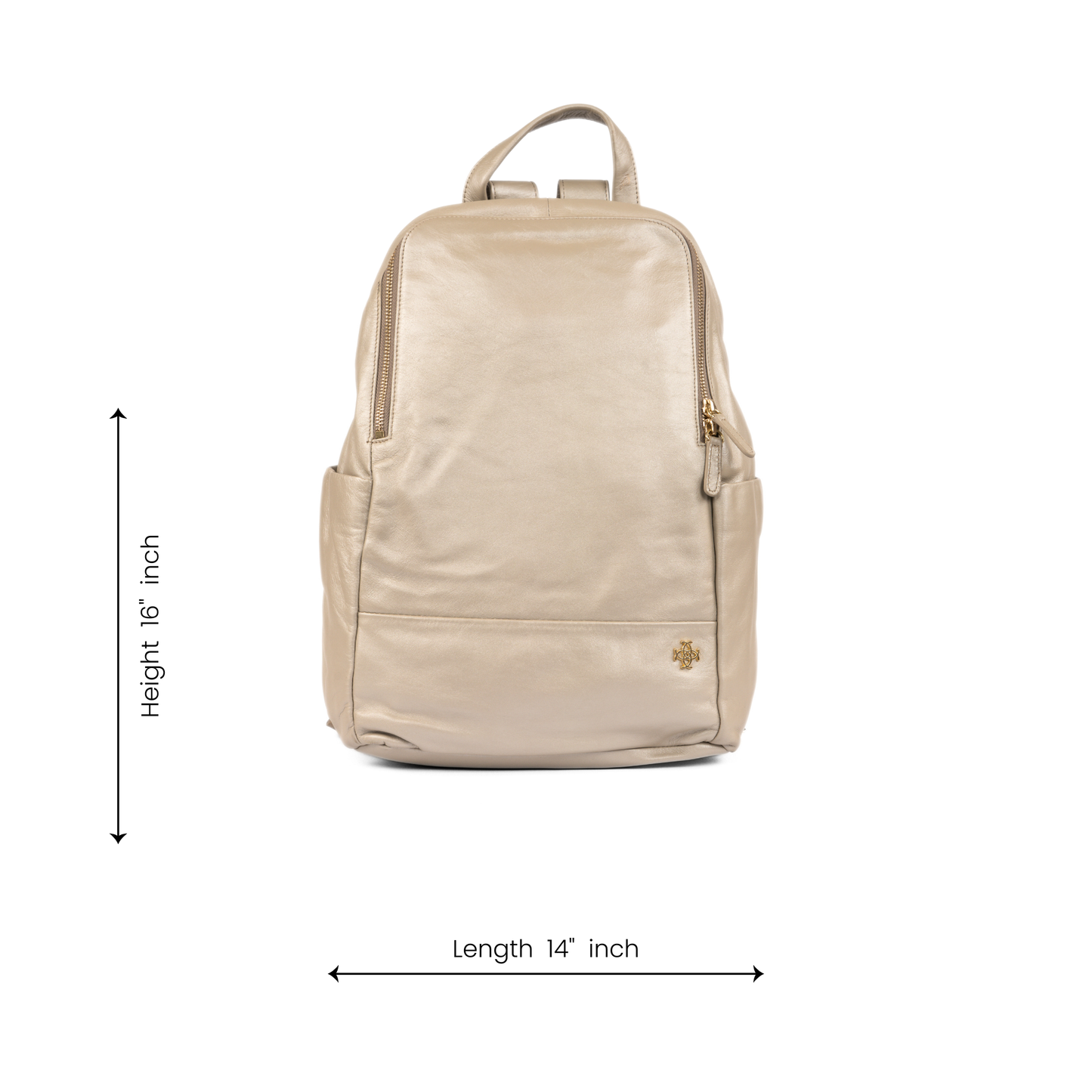 SilverVAult Premium Leather  Backpack