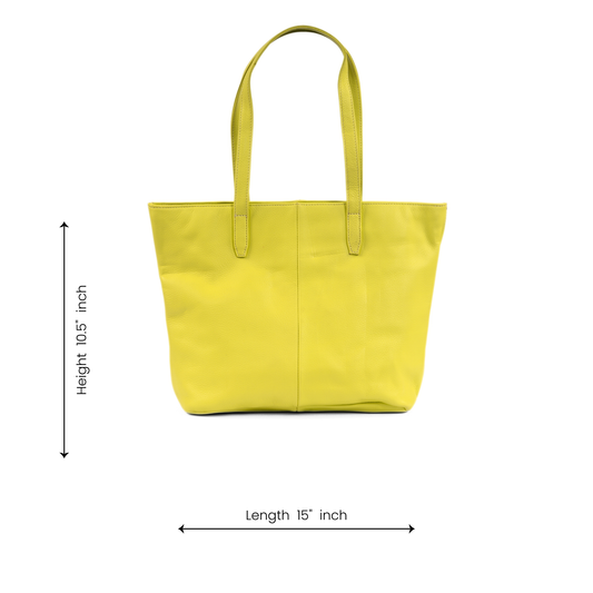 Aura Classic Tote Leather Bag