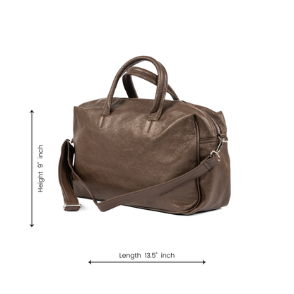 Vintage Charm Brown LeatherBag