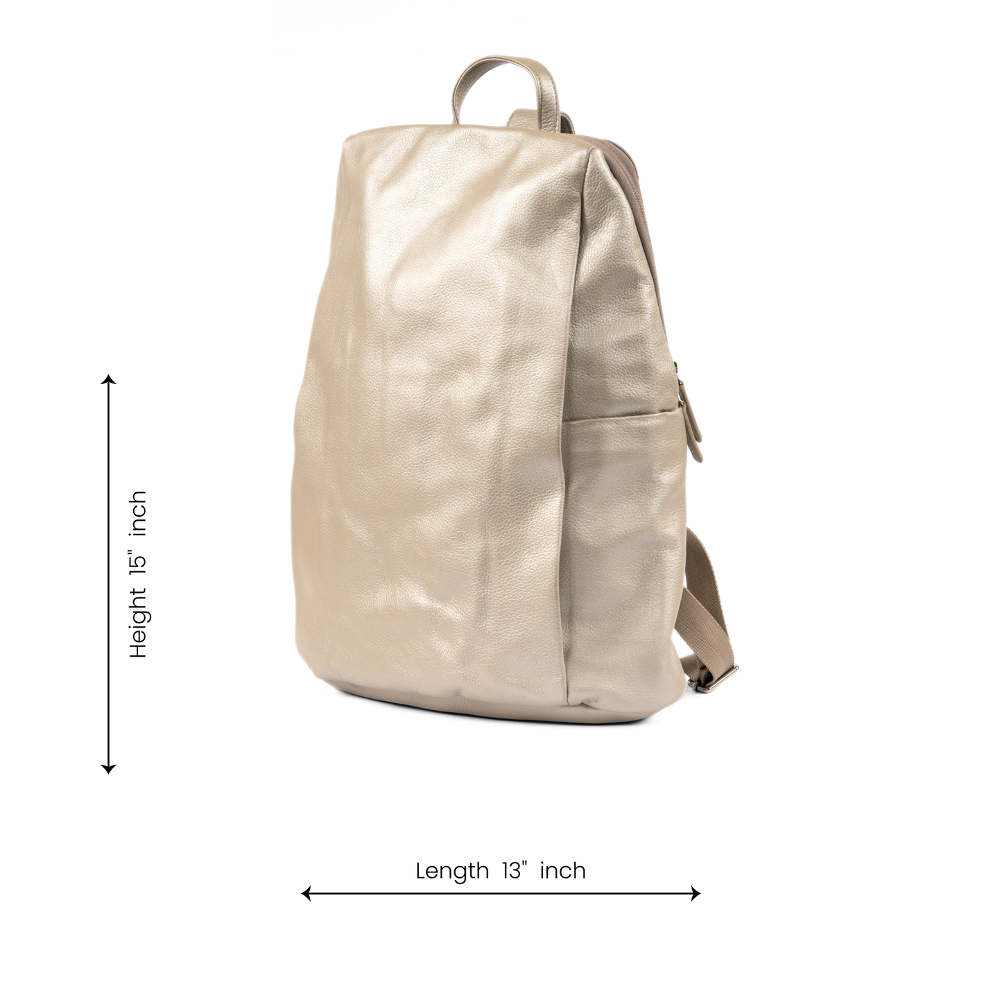 Silverline Urban Leather Backpack