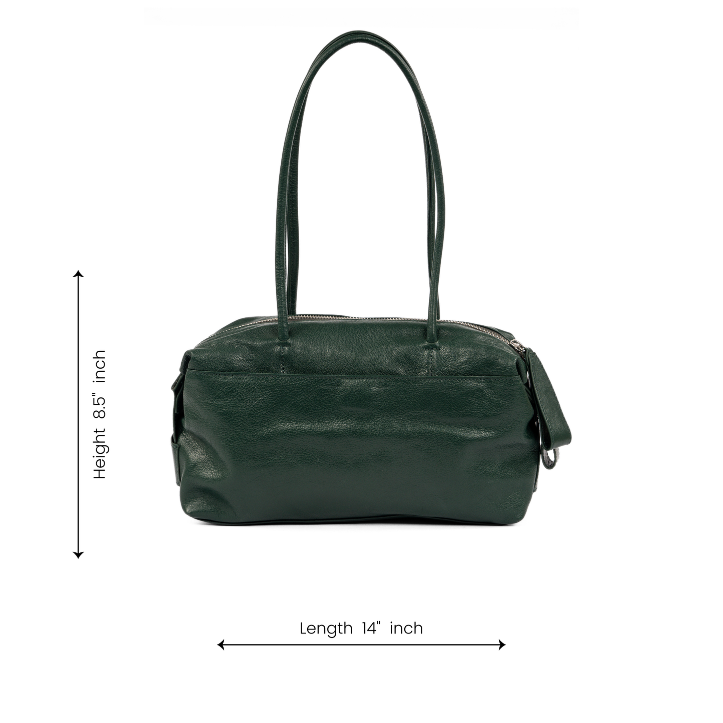 Evergreen Daily Leather Bag