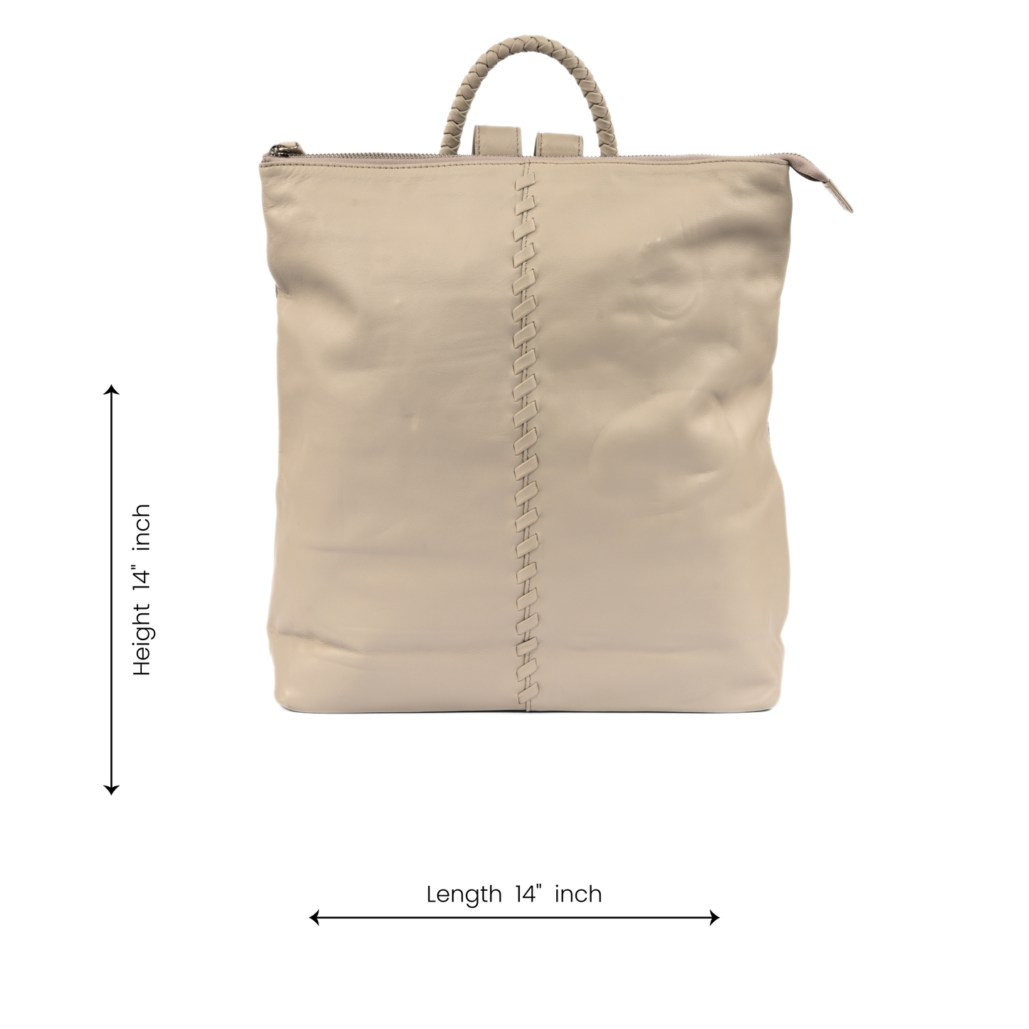 Nordic Soft Minimal Leather Backpack